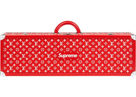 supreme lv skateboard trunk price|Skateboard Deck Monogram Red .